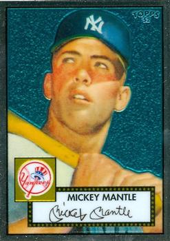 2006 Topps '52 Rookies - Chrome #TCRC7 Mickey Mantle Front