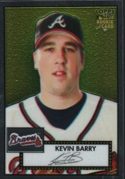2006 Topps '52 Rookies - Chrome #TCRC48 Kevin Barry Front