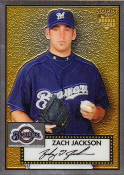 2006 Topps '52 Rookies - Chrome #TCRC65 Zach Jackson Front