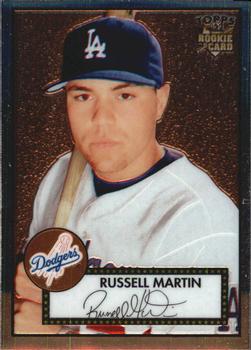 2006 Topps '52 Rookies - Chrome #TCRC82 Russell Martin Front
