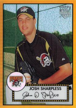 2006 Topps '52 Rookies - Chrome Gold Refractors #TCRC89 Josh Sharpless Front