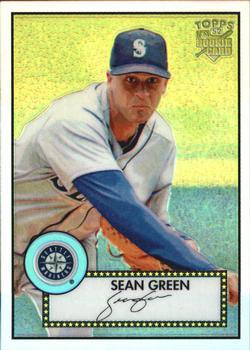 2006 Topps '52 Rookies - Chrome Refractors #TCRC23 Sean Green Front
