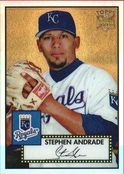 2006 Topps '52 Rookies - Chrome Refractors #TCRC40 Stephen Andrade Front