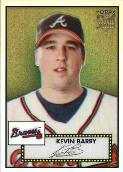 2006 Topps '52 Rookies - Chrome Refractors #TCRC48 Kevin Barry Front