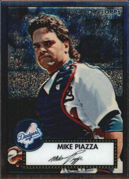 2006 Topps '52 Rookies - Debut Flashbacks Chrome #DFC5 Mike Piazza Front