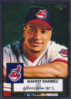 2006 Topps '52 Rookies - Debut Flashbacks Chrome #DFC14 Manny Ramirez Front