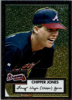 2006 Topps '52 Rookies - Debut Flashbacks Chrome #DFC19 Chipper Jones Front