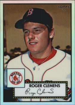 2006 Topps '52 Rookies - Debut Flashbacks Chrome Refractors #DFC16 Roger Clemens Front