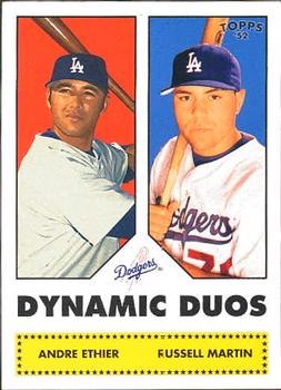2006 Topps '52 Rookies - Dynamic Duos #DD13 Andre Ethier / Russell Martin Front