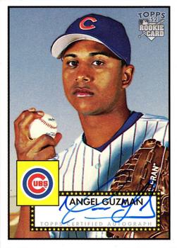 2006 Topps '52 Rookies - Signatures #52S-AG Angel Guzman Front