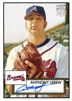 2006 Topps '52 Rookies - Signatures #52S-AL Anthony Lerew Front