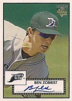 2006 Topps '52 Rookies - Signatures #52S-BZ Ben Zobrist Front