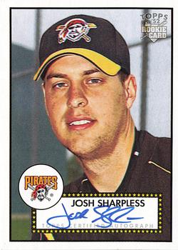 2006 Topps '52 Rookies - Signatures #52S-JS Josh Sharpless Front