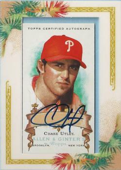 2006 Topps Allen & Ginter - Autographs #AGA-CU Chase Utley Front