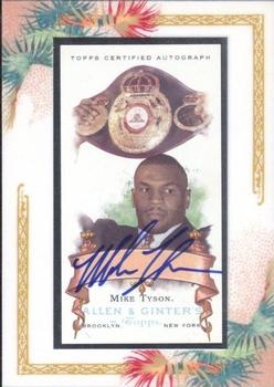 2006 Topps Allen & Ginter - Autographs #AGA-MT Mike Tyson Front