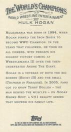 2006 Topps Allen & Ginter - Mini #307 Hulk Hogan Back