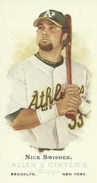 2006 Topps Allen & Ginter - Mini A & G Back #6 Nick Swisher Front