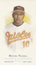 2006 Topps Allen & Ginter - Mini A & G Back #12 Miguel Tejada Front