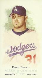 2006 Topps Allen & Ginter - Mini A & G Back #122 Brad Penny Front