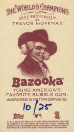 2006 Topps Allen & Ginter - Mini Bazooka #84 Trevor Hoffman Back