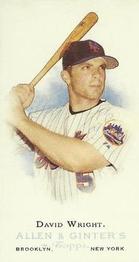 2006 Topps Allen & Ginter - Mini No Card Number #NNO David Wright Front