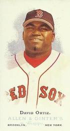 2006 Topps Allen & Ginter - Mini No Card Number #NNO David Ortiz Front