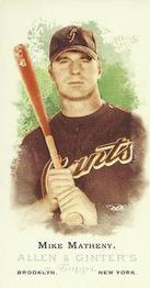 2006 Topps Allen & Ginter - Mini No Card Number #NNO Mike Matheny Front
