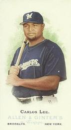 2006 Topps Allen & Ginter - Mini No Card Number #NNO Carlos Lee Front