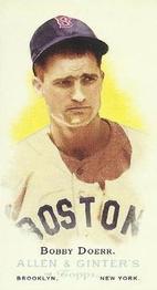 2006 Topps Allen & Ginter - Mini No Card Number #NNO Bobby Doerr Front