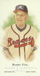 2006 Topps Allen & Ginter - Mini No Card Number #NNO Bobby Cox Front