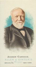 2006 Topps Allen & Ginter - Mini No Card Number #NNO Andrew Carnegie Front