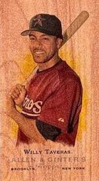 2006 Topps Allen & Ginter - Mini Wood #58 Willy Taveras Front