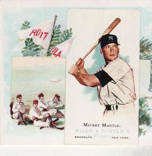 2006 Topps Allen & Ginter - N43 #N43-7 Mickey Mantle Front