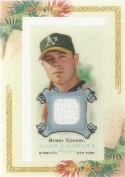 2006 Topps Allen & Ginter - Relics #AGR-BC Bobby Crosby Front