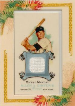 2006 Topps Allen & Ginter - Relics #AGR-MM Mickey Mantle Front