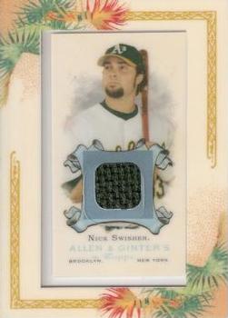 2006 Topps Allen & Ginter - Relics #AGR-NS Nick Swisher Front