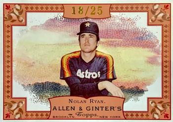 2006 Topps Allen & Ginter - Rip Cards #RIP19 Nolan Ryan Front
