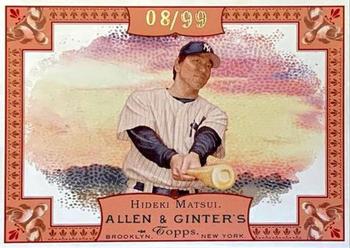 2006 Topps Allen & Ginter - Rip Cards #RIP27 Hideki Matsui Front