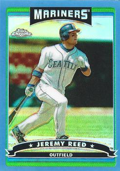 2006 Topps Chrome - Blue Refractors #9 Jeremy Reed Front