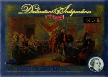 2006 Topps Chrome - Declaration of Independence #SDC-JH John Hancock Front