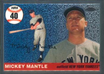 2006 Topps Chrome - Mickey Mantle Home Run History #MHRC40 Mickey Mantle Front