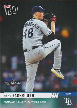 2019 Topps Now Postseason Tampa Bay Rays #PS-146 Ryan Yarbrough Front