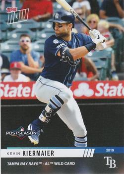2019 Topps Now Postseason Tampa Bay Rays #PS-147 Kevin Kiermaier Front