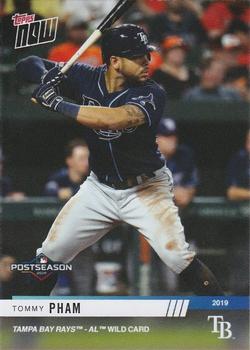 2019 Topps Now Postseason Tampa Bay Rays #PS-148 Tommy Pham Front