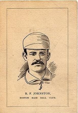 1889 Number 7 Cigars Boston Beaneaters (N526) #NNO Dick Johnston Front