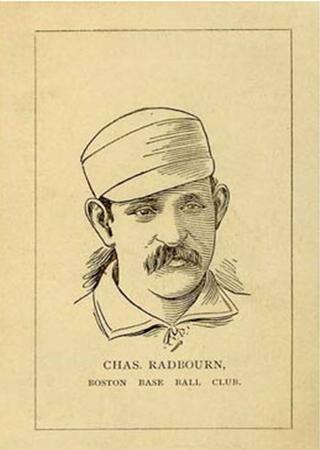 1889 Number 7 Cigars Boston Beaneaters (N526) #NNO Old Hoss Radbourn Front