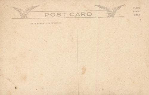 1919 PC799 Cincinnati Reds Postcards #NNO Ed Gerner Back