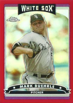 2006 Topps Chrome - Red Refractors #42 Mark Buehrle Front