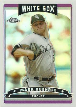 2006 Topps Chrome - Refractors #42 Mark Buehrle Front
