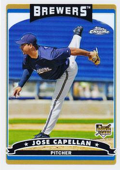 2006 Topps Chrome - Refractors #316 Jose Capellan Front